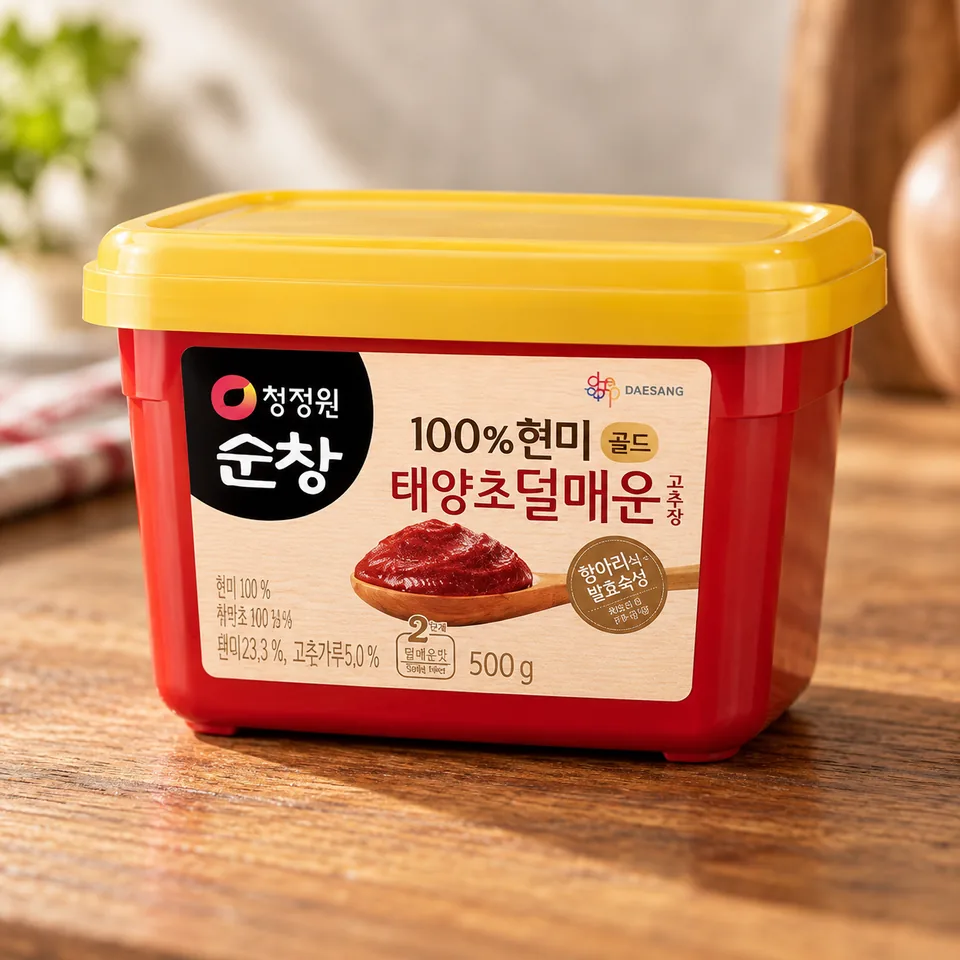 청정원 O'Food 고추장 500g 상품 이미지