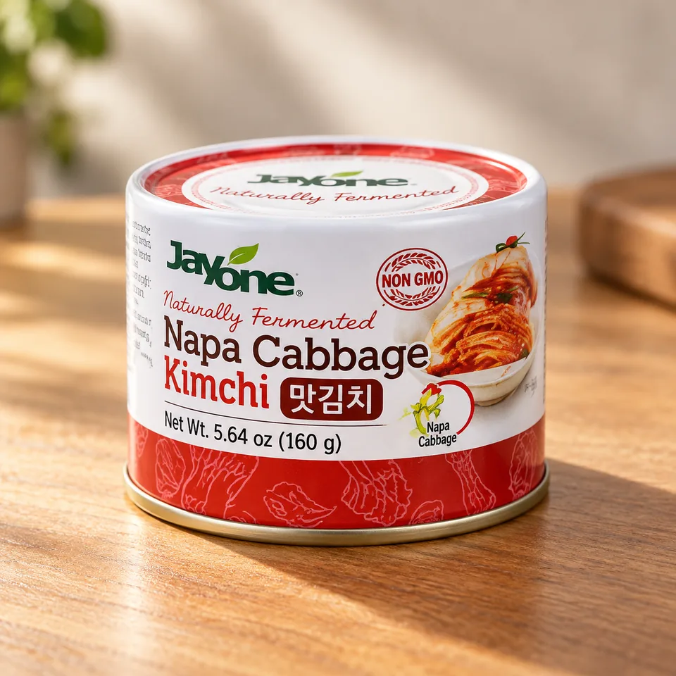 제이원 배추김치 캔 5.64oz 4개 상품 이미지