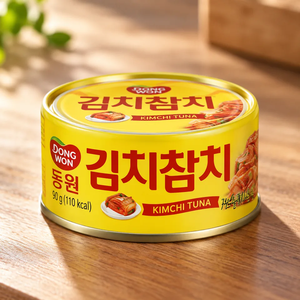 동원 김치참치 90g 4캔 상품 이미지