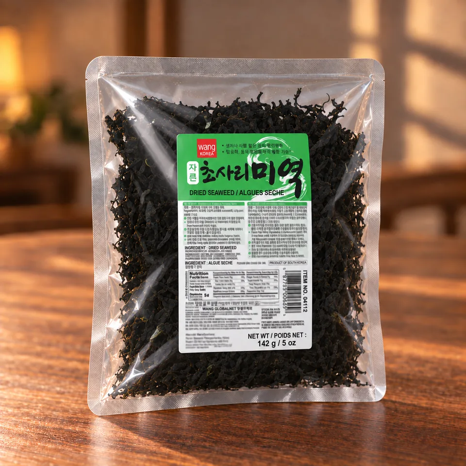왕 완도산 어린 미역 건조 슬라이스 상품 이미지